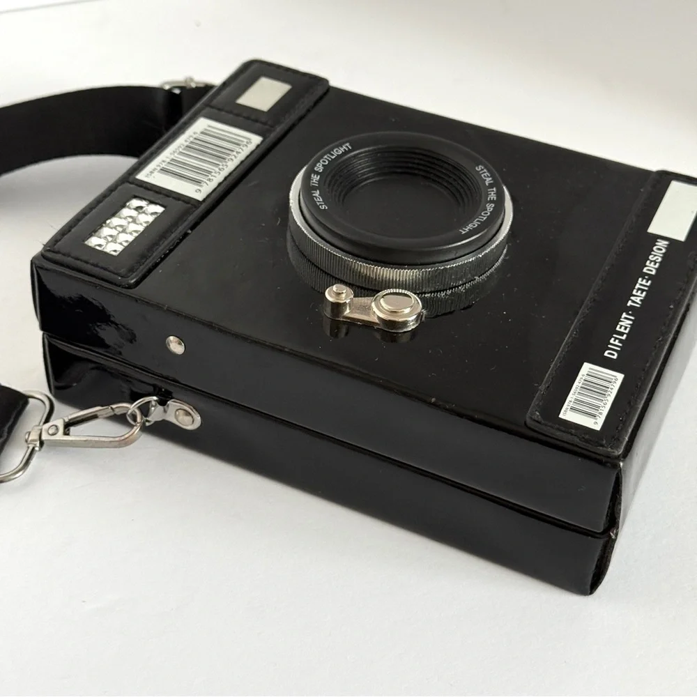 Classic Camera Shape Novelty Bag | Camera Purse Handbag